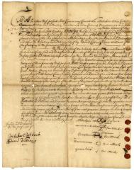 Indian deed to Edward Collins and Thomas Williams of land in the county of Albany, 1734