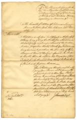 Petition of Johannes Lawyer and others to purchase land southwest of Schoharie, 1742