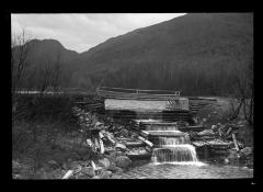 Face Side of Marcy Dam at End of Truck Trail