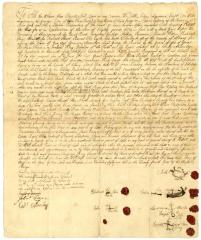 Indian deed to Jacob Borst and others,  1751