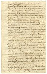 Indian deed to Ebenezer and Edward Jessup for land on the west side of the Hudson river, 1772