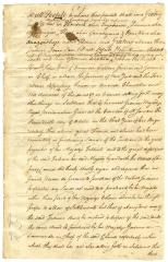 Indian deed for land lying on the west side of the Hudson River, 1772