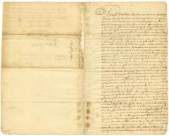 Indian deed to John Glen and others, for land between Sacondaga, Cayaderossera and Hudson's river, 1772