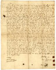 Indian deed to Coenrad Contreman of Canajoharie, 1752