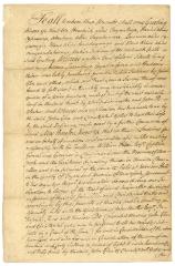 Indian deed to John Glen and Christophel Yates for land on the Sacondago river, 1784