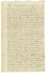 Indian deed to Elijah Russell, for lands near Hoosick