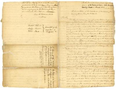 Petition on behalf of the inhabitants of New Canaan, New Concord, Spencer Town and New Britton, 1772