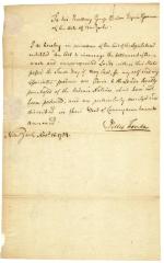 Claim of Jellis Fonda for land described in an Indian deed, 1784