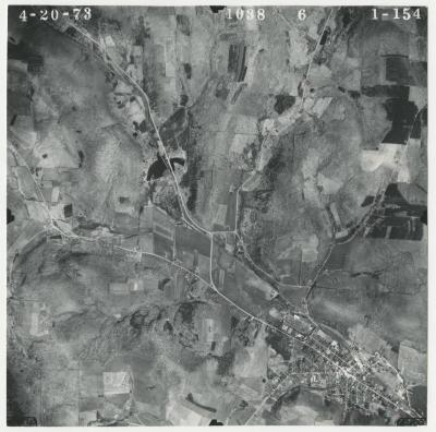 Aerial photograph of Cattaraugus USGS quadrangle