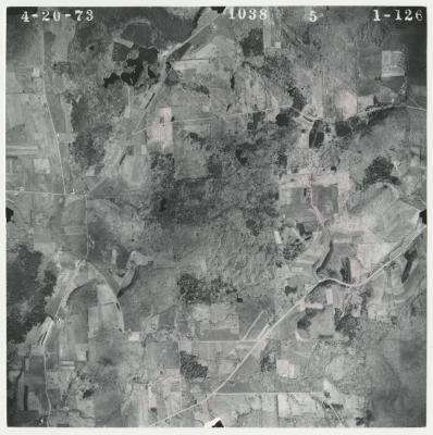 Aerial photograph of Little Valley USGS quadrangle