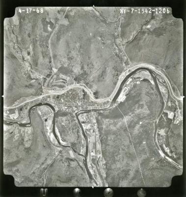 Aerial photograph of Hancock NY-PA USGS quadrangle