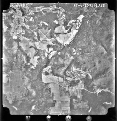 Aerial photograph of Lake Placid USGS quadrangle