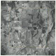 Aerial photograph of New Albion USGS quadrangle