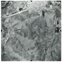 Aerial photograph of Red House USGS quadrangle