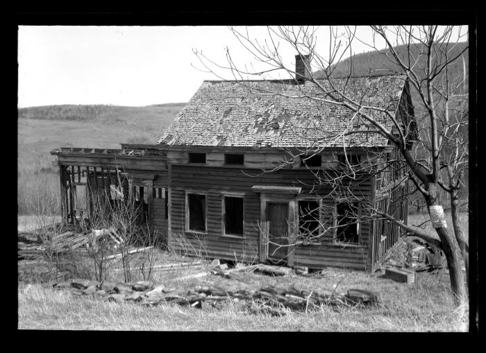 Abandoned Farm House on Reforestation Area No. 2, Manorkill, N.Y.