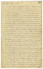 Will of Martha Bradstreet, 1781