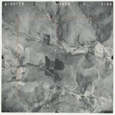 Aerial photograph of Steamburg USGS quadrangle