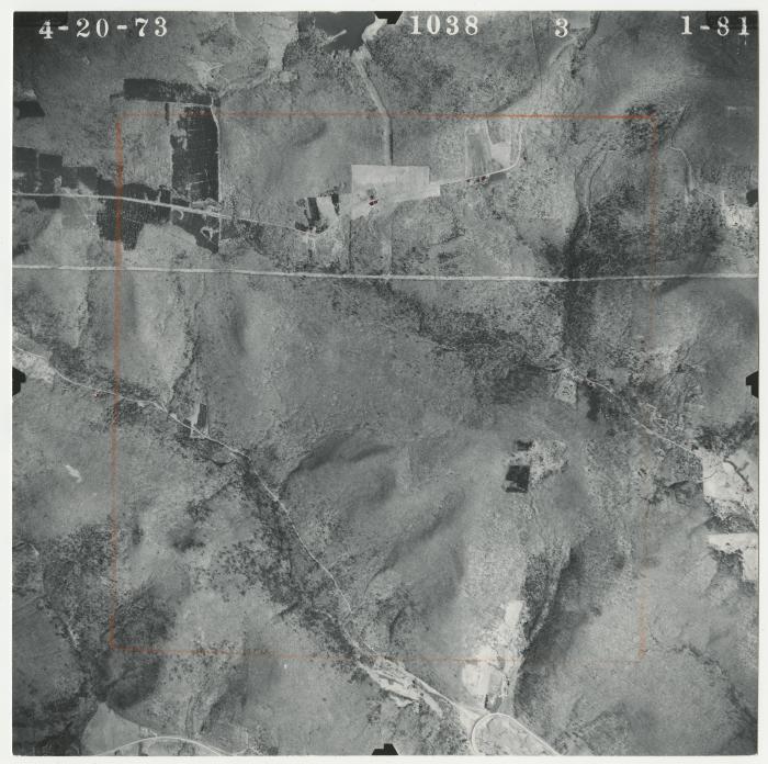 Aerial photograph of Steamburg USGS quadrangle