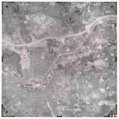 Aerial photograph of Jamestown USGS quadrangle