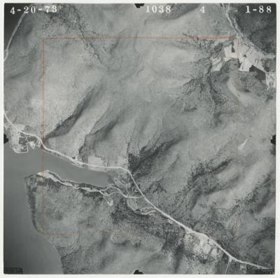 Aerial photograph of Steamburg USGS quadrangle