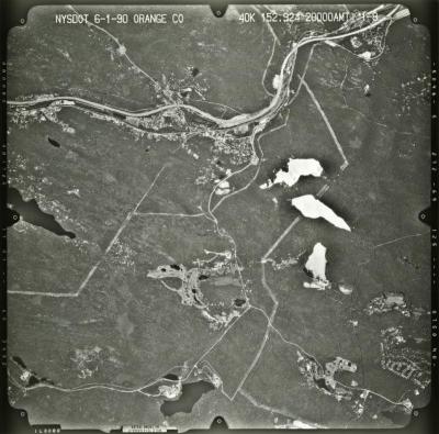 Aerial photograph of Sloatsburg USGS quadrangle