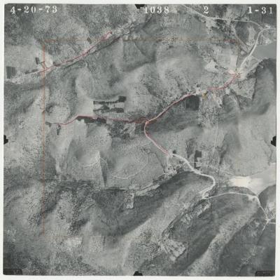 Aerial photograph of Steamburg USGS quadrangle