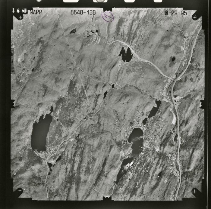 Aerial photograph of Sloatsburg USGS quadrangle