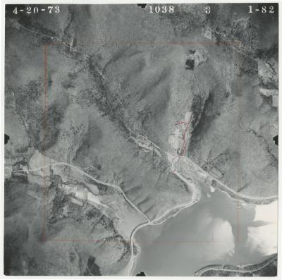 Aerial photograph of Steamburg USGS quadrangle