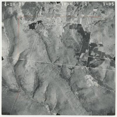 Aerial photograph of Steamburg USGS quadrangle