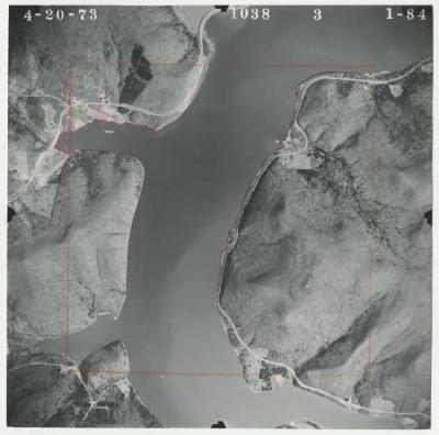 Aerial photograph of Steamburg USGS quadrangle