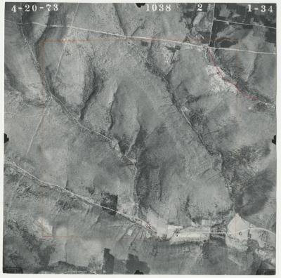 Aerial photograph of Steamburg USGS quadrangle