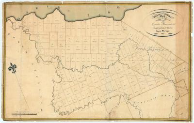 Map of the northwest part of the Oneida Reservation, 1803