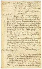 Request for a hearing by Johannes Hardenbergh