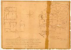Map of the survey and allotment of two tracts of land ceded to the people of the State of New York by the first Christian party of the Oneida Indians, February 10th, 1825