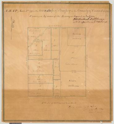 Map of Lot No. 79, in the Township of Pompey. Map #26