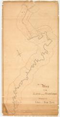 Map of land along Fish Creek. 1809. Map #22