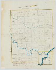 A map of lands ceded by the St. Regis Indians to the State of New York in 1816 and 1818