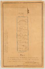 Map of Northeast Tract in New Stockbridge. Map #18B