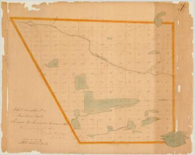 Map of Township No. 1, Moose River Tract. Map #39