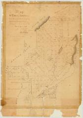 Map of tract of land between Lake George and Lake Champlain called the South Bay Tract. Map #47A