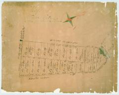 Map of Winnes Patent on the Mohawk River, ca. 1830