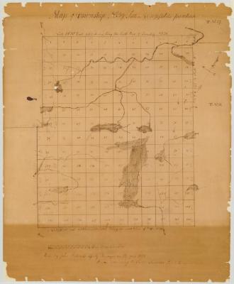 Map of Township No. 39, Totten and Crossfield's Purchase. Map #36