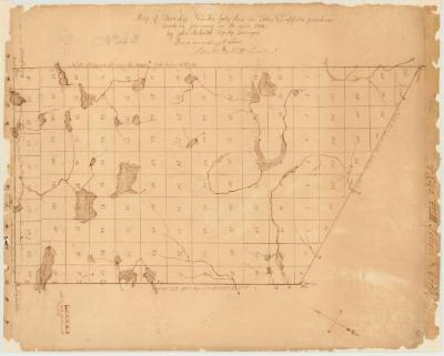 Map of Township number 43 in Totten and Crossfield's Purchase. Map #6, Part 2