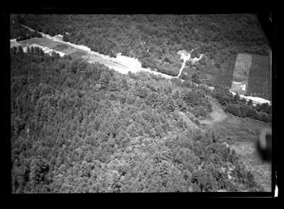 Warrensburg CCC Camp Aerial View; Narrowburg, N.Y., Aerial View CCC Camp