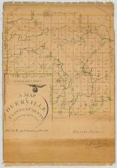 Map of Duerville in Clinton County, containing 37,800 acres. Map #73