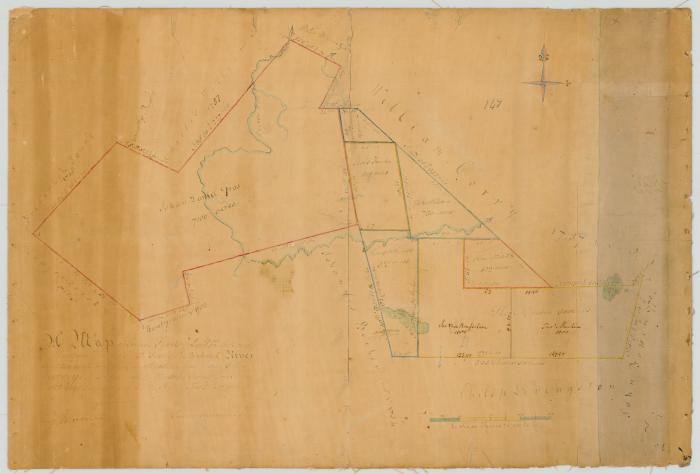 Maps of several tracts of land in the County of Montgomery. Map #90