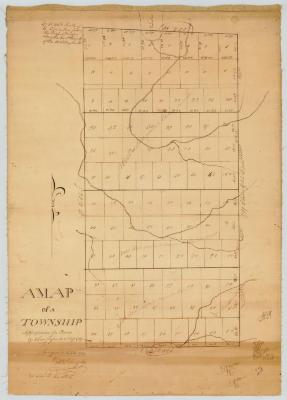 Map of  a Madison County Township, 1789. Map #71