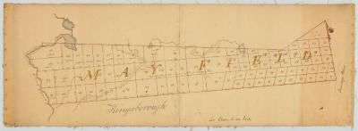 Map of the Town of Mayfield in Fulton County. Map #85