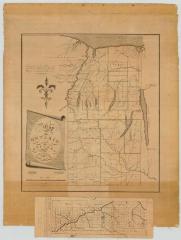 Map of Ontario and Steuben Counties. Map #53