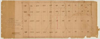 Map of the south part of township No. 12 of the Old Military Tract. Map #69